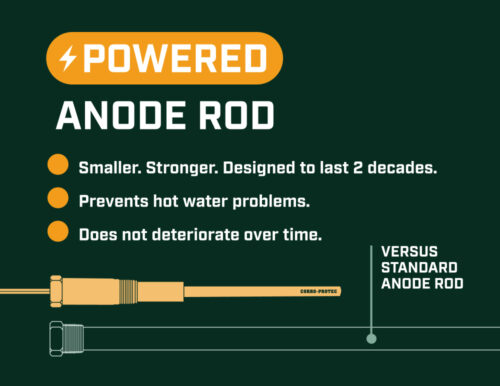 Benefits of anode rod with power