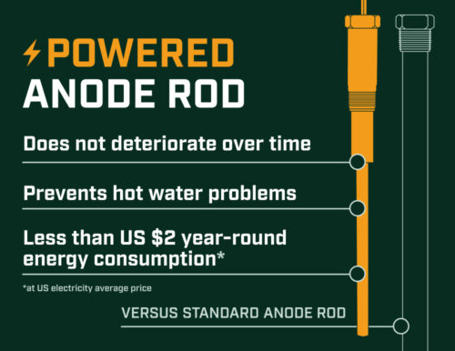 Benefits of anode rod with power
