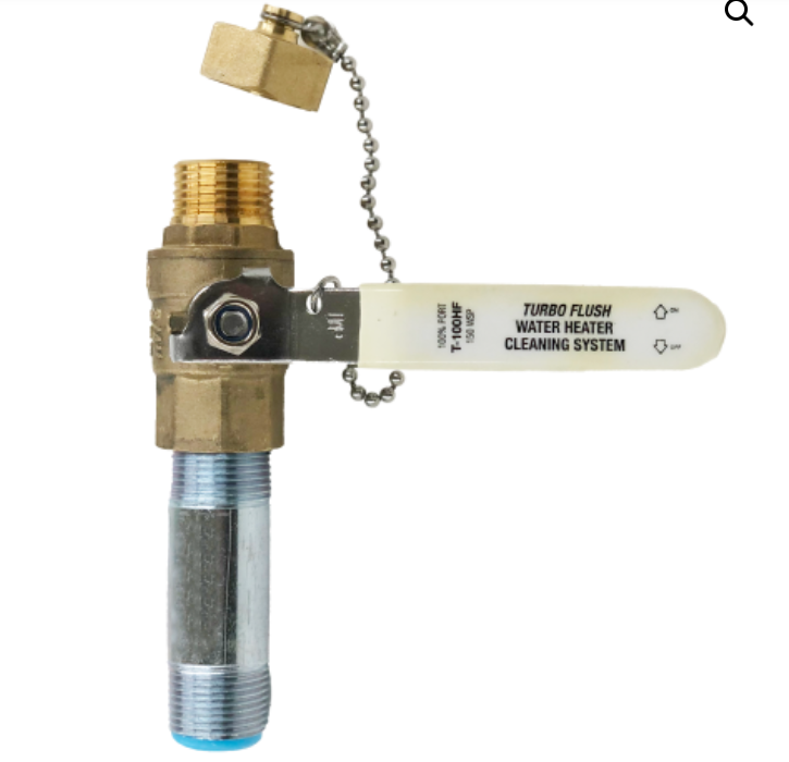 water heater drain valve