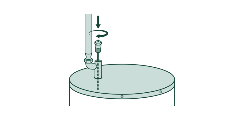 How To Install a Powered Anode Rod Inside BradFord White