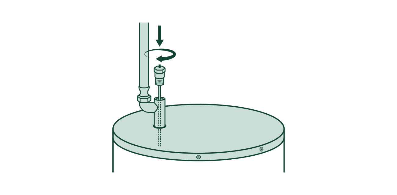 How To Install a Powered Anode Rod Inside BradFord White