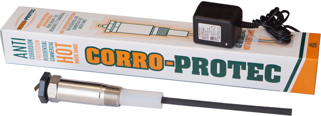 CORRO-PROTEC-Powered-Anode-Rod. CORRO-PROTEC Unité de tige d'anode à moteur