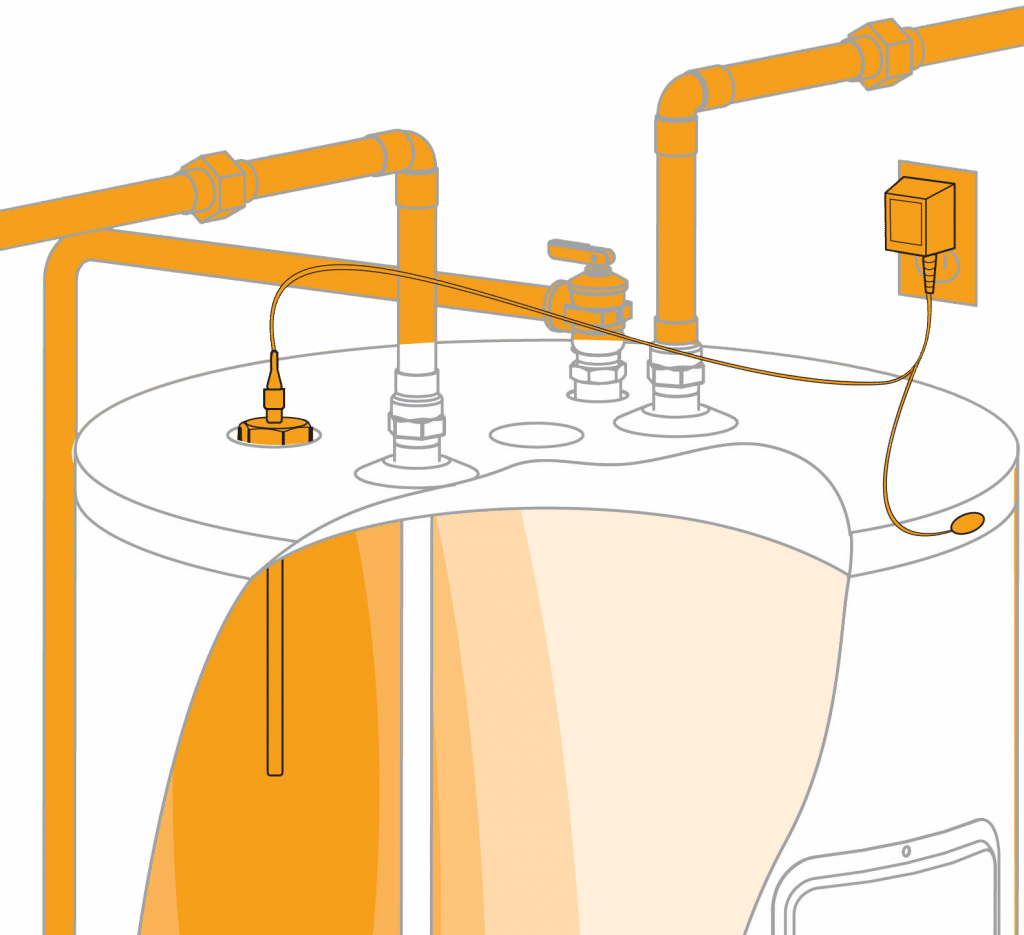 Powered anode rod stops sulfur smell corro protec